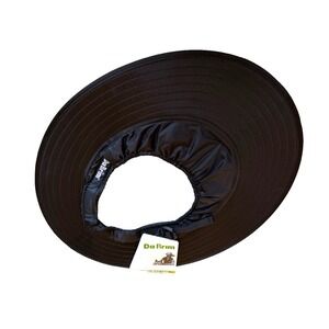 Da Brim Equestrian Endurance Helmet Visor UPF 50+ Waterproof Adjust. Black NWT